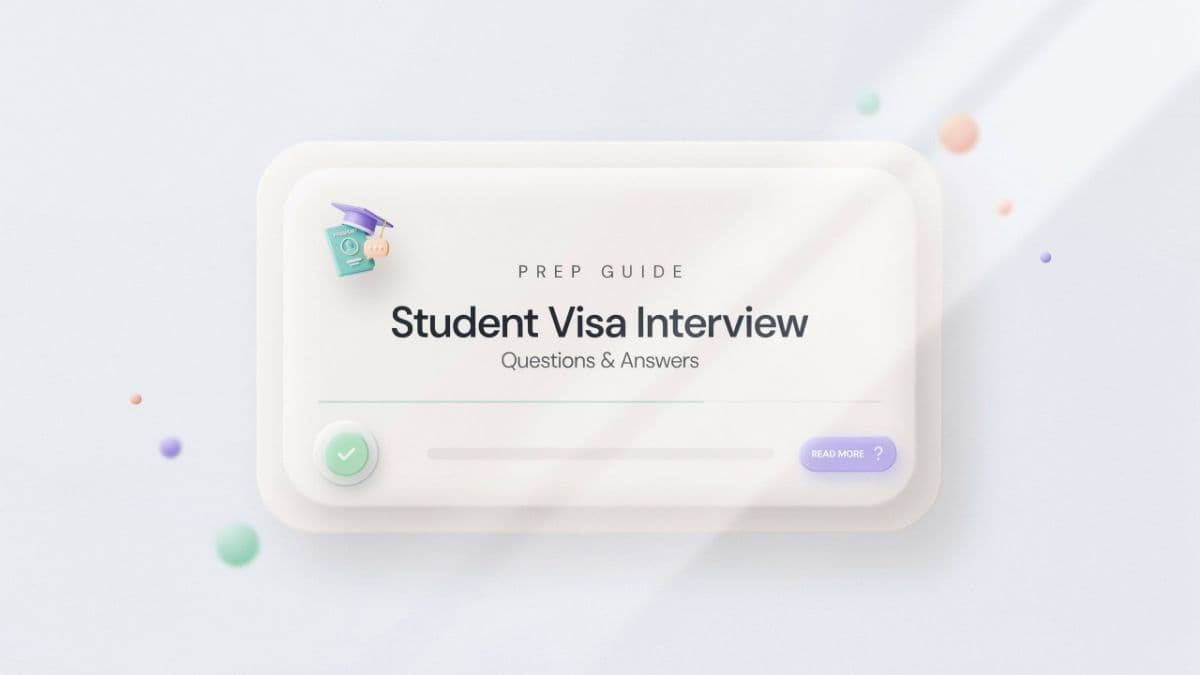 Student Visa Interview Questions and Answers for Nepali Students - study abroad article by Espot International Education Consultancy